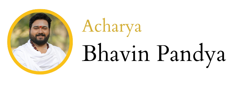 Aachrya Bhavin Pandya logo